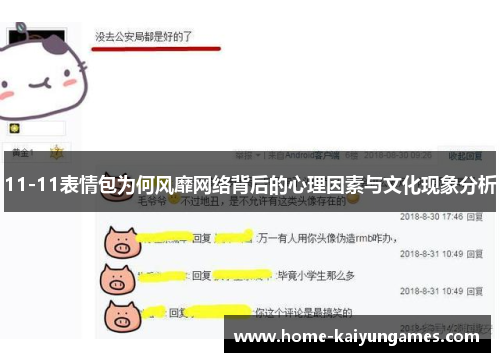 11-11表情包为何风靡网络背后的心理因素与文化现象分析