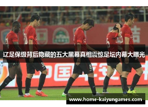 辽足保级背后隐藏的五大黑幕真相震惊足坛内幕大曝光
